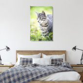 Toile Jeune chat dans la nature (Insitu(Chambre))