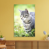 Toile Jeune chat dans la nature (Insitu(Salon))