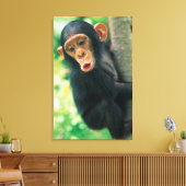 Toile Jeune chimpanzé (poitrine troglodytique) (Insitu(Salon))