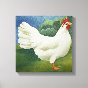 Toile Jeune coq 2013