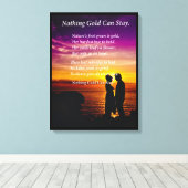 Toile Jeune couple (Insitu (Plancher de Bois))