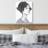 Toile Jeune femme (Insitu(Chambre))