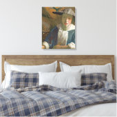 Toile Jeune fille avec une flûte, c.1665-70 (Insitu(Chambre))