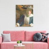 Toile Jeune fille avec une flûte, c.1665-70 (Insitu(Salon))