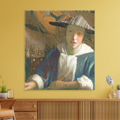 Toile Jeune fille avec une flûte, c.1665-70 (Insitu(Salon))