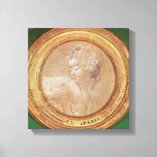 Toile Jeune fille qui pisse son sein (Recto)