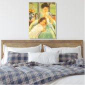 Toile Jeune Mère cousant par Mary Cassatt, Art ancien (Insitu(Chambre))