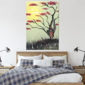 Toile Jeune pousse à la lumière du soleil (Insitu(Chambre))