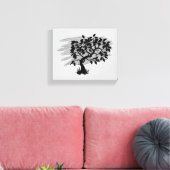 Toile Jeune pousse tordue (Insitu(Salon))