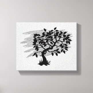 Toile Jeune pousse tordue