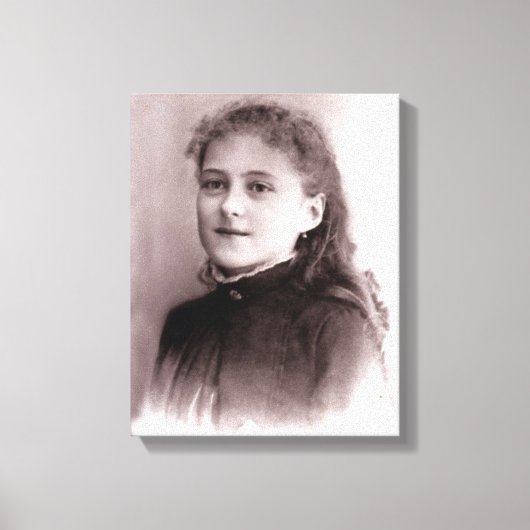 Toile Jeune Saint-Thérèse de Lisieux, (Recto)