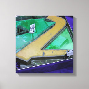 Toile Jeux de Construction Lettres métalliques Boîtes en