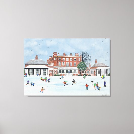 Toile Jeux de neige 1991 (Recto)