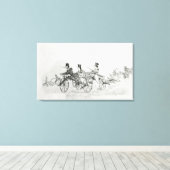 Toile Jeux olympiques modernes', c.1820 (Insitu (Plancher de Bois))