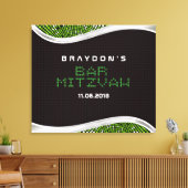 Toile JEUX VIDÉO Barre Mitzvah Carte d'accès mémoire (Insitu(Salon))