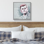 Toile JFK & Citation (Insitu(Chambre))