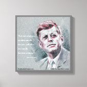Toile JFK et devis (Recto)