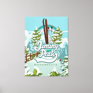 Toile Jiminy Peak massachusetts ski Photo Imprimer