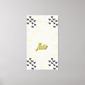 Toile João, nome pessoal de caligrafia desenhada à mão