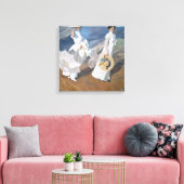 Toile Joaquin Sorolla - Femmes marchant sur la plage (Insitu(Salon))