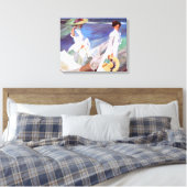 Toile Joaquin Sorolla Femmes Promenade Plage (Insitu(Chambre))