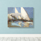 Toile Joaquin Sorolla - La plage de Valence (Insitu (Plancher de Bois))