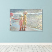 Toile Joaquin Sorolla - Les Trois Soeurs (Insitu (Plancher de Bois))