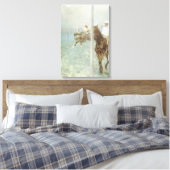 Toile Jockeys avant la course par Edgar Degas (Insitu(Chambre))