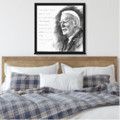 Toile Joe Biden & Citation (Insitu(Chambre))