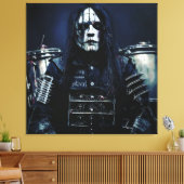 Toile Joey Jordison Custom Frame (Insitu(Salon))