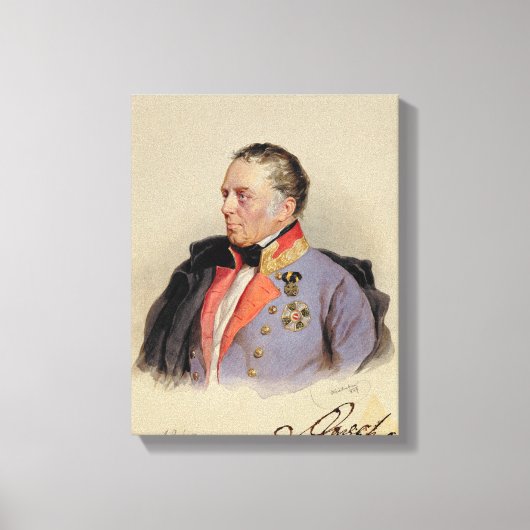 Toile Johann Joseph Wenzel (Recto)