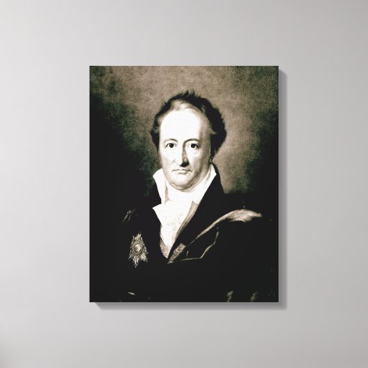 Toile Johann Wolfgang Goethe (Recto)