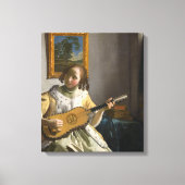 Toile Johannes Vermeer - Guitare (Recto)