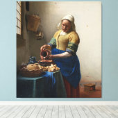 Toile JOHANNES VERMEER - La sirène 1658 (Insitu (Plancher de Bois))