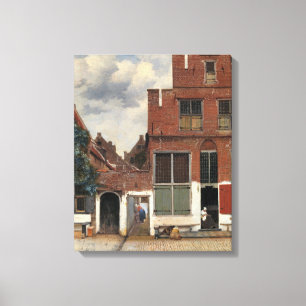 Toile Johannes Vermeer - Petite Rue