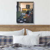 Toile Johannes Vermeer, van Delft, La leçon de musique (Insitu(Chambre))