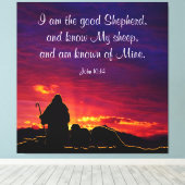 Toile John 10:14 (Insitu (Plancher de Bois))