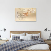 Toile John 15:12 (Insitu(Chambre))