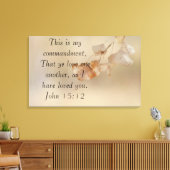 Toile John 15:12 (Insitu(Salon))