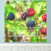 Toile John 15:5 (Insitu (Plancher de Bois))