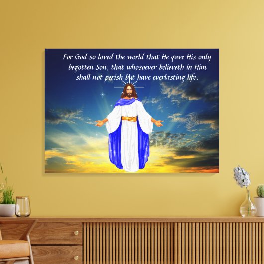 Toile John 3:16 (Insitu(Salon))