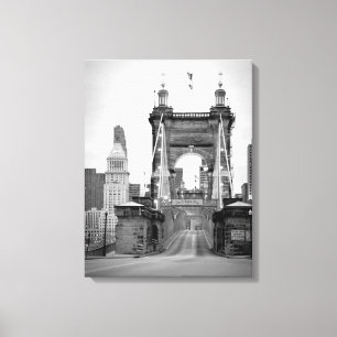 Toile John A. Roebling Bridge, Cincinnati, OH