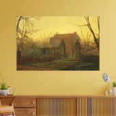 Toile John Atkinson Grimshaw - Autumn Morning (Insitu(Salon))