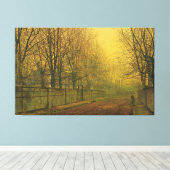 Toile John Atkinson Grimshaw - Dans la lueur dorée (Insitu (Plancher de Bois))