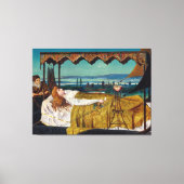 Toile John Atkinson Grimshaw - Elaine  (Recto)