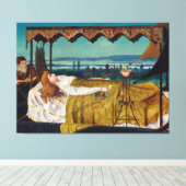 Toile John Atkinson Grimshaw - Elaine  (Insitu (Plancher de Bois))