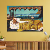 Toile John Atkinson Grimshaw - Elaine  (Insitu(Salon))