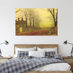 Toile John Atkinson Grimshaw - Gloire d'automne