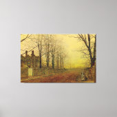 Toile John Atkinson Grimshaw - Gloire d'automne  (Recto)
