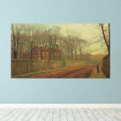 Toile John Atkinson Grimshaw - La colonie de freux (Insitu (Plancher de Bois))